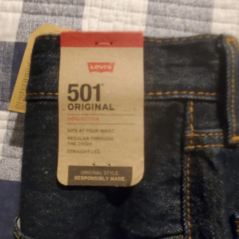 Levi's Men's 501‎ Original Fit Jeans Straight Leg Button Fly 100% Cotton 42x32